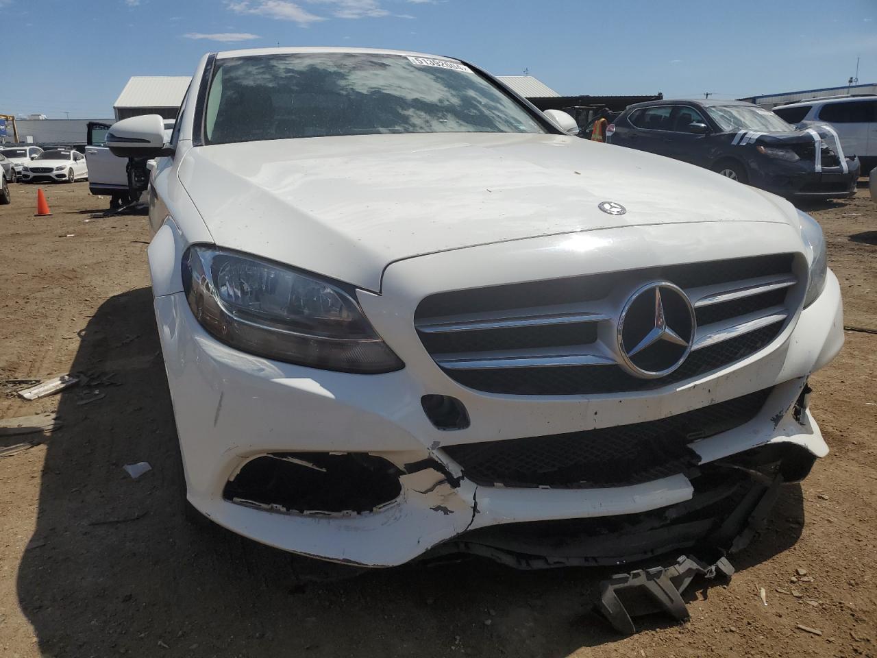 55SWF4JB7HU187653 2017 Mercedes-Benz C 300