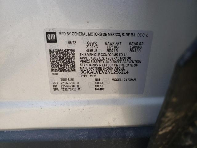 2022 GMC TERRAIN 3GKALVEV2NL256314
