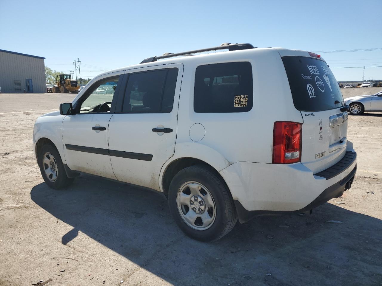 2012 Honda Pilot Lx vin: 5FNYF3H21CB042501