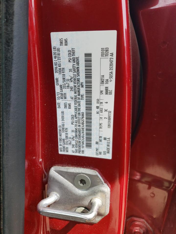 1FMCU0JX0EUB27680 2014 Ford Escape Titanium