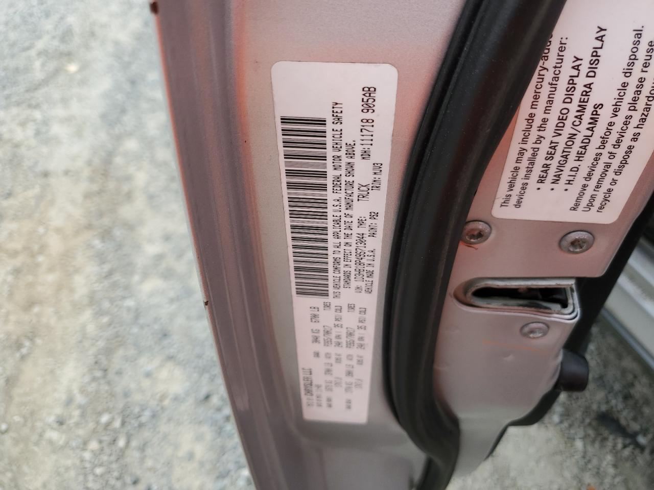 1D3HB18P49S713044 2009 Dodge Ram 1500