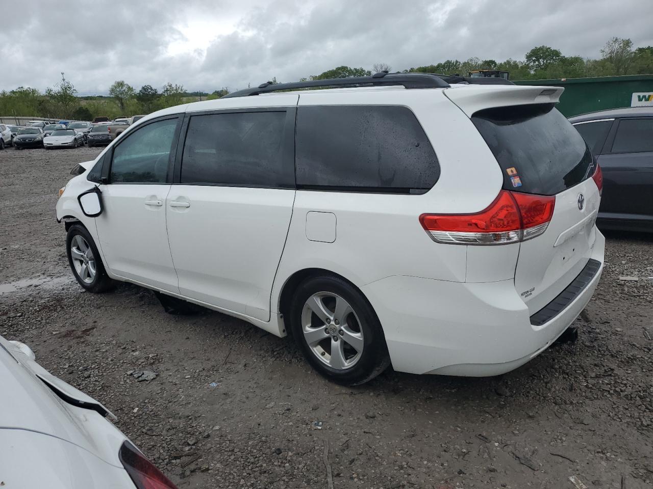 2012 Toyota Sienna Le vin: 5TDKK3DC8CS218990