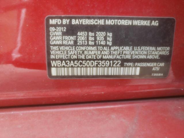 2013 BMW 328 I VIN: WBA3A5C50DF359122 Lot: 49940634