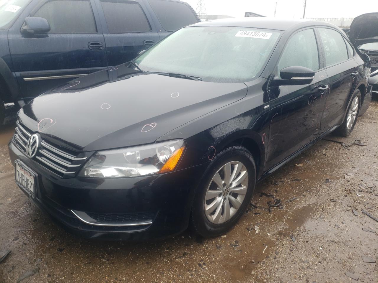 2015 Volkswagen Passat S vin: 1VWAT7A36FC035854