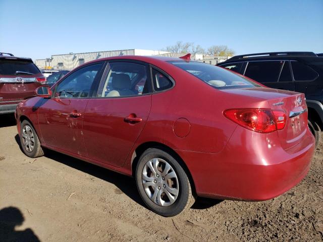 2010 Hyundai Elantra Blue VIN: KMHDU4AD6AU196644 Lot: 49521094