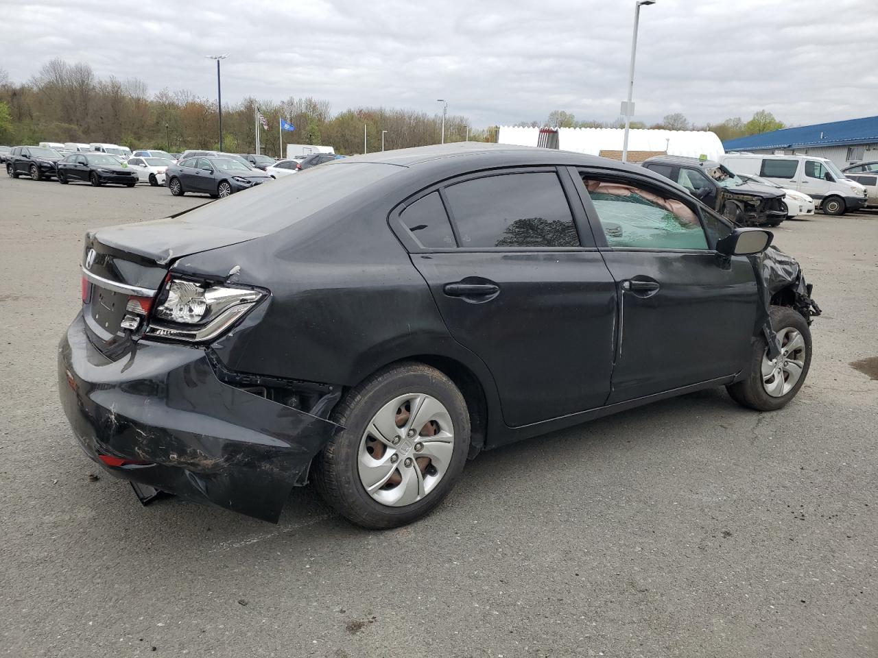 2HGFB2F53EH537405 2014 Honda Civic Lx