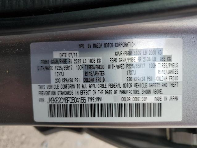 VIN JM3KE2CY6F0504155 2015 Mazda CX-5, Touring no.13