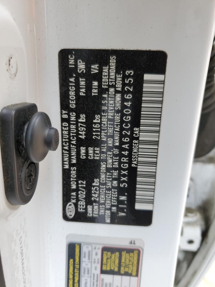 5XXGR4A62CG046253 2012 Kia Optima Sx