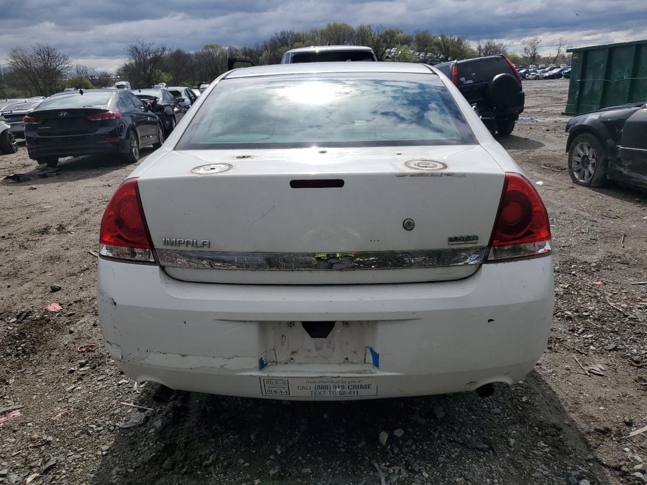 2G1WD5EM4B1282425 2011 Chevrolet Impala Police