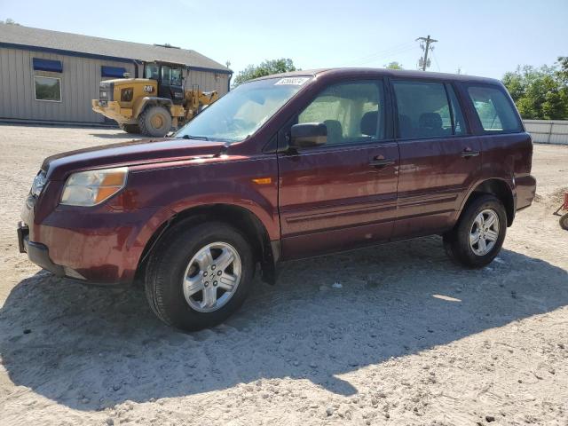 Lot #2533614139 2007 HONDA PILOT LX salvage car