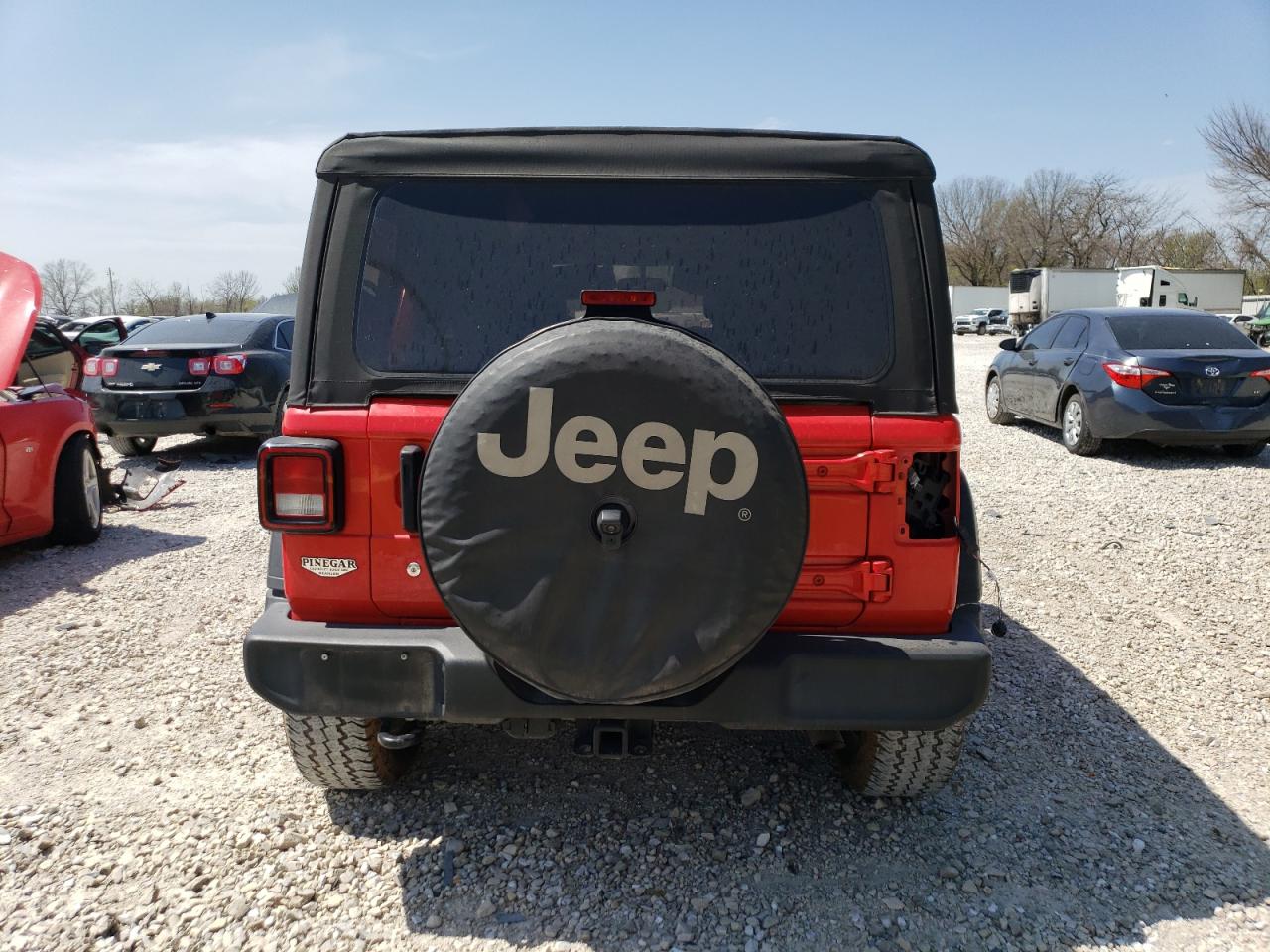 2020 Jeep Wrangler Unlimited Sport vin: 1C4HJXDGXLW174515