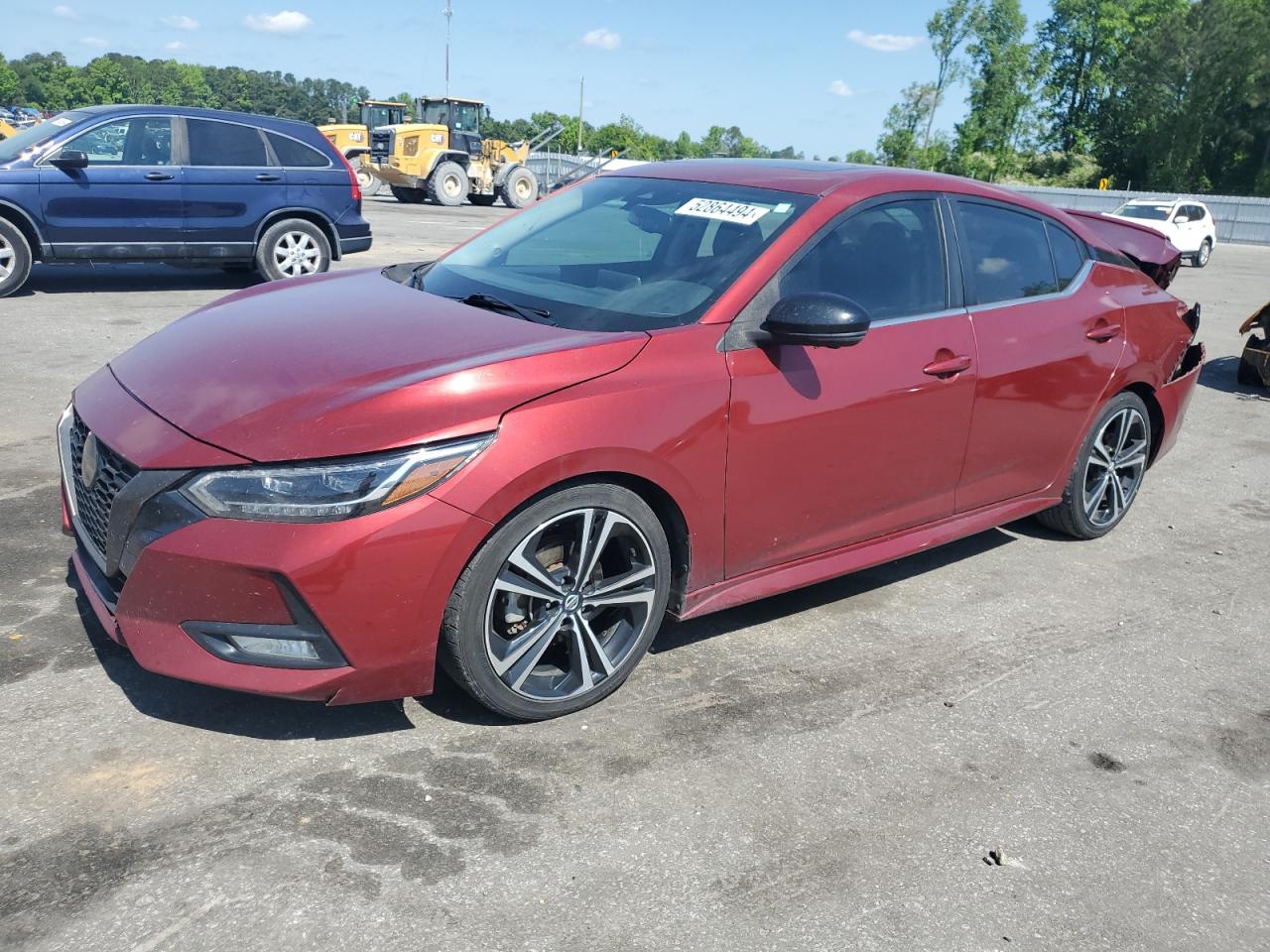 3N1AB8DV3LY209796 2020 Nissan Sentra Sr