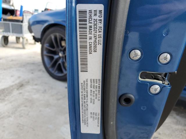2023 DODGE CHALLENGER - 2C3CDZFJXPH526538