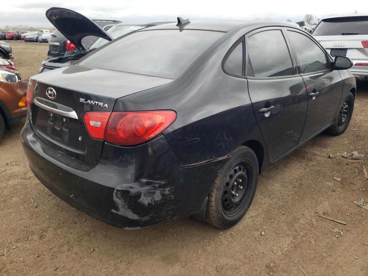 KMHDU4AD5AU915799 2010 Hyundai Elantra Blue