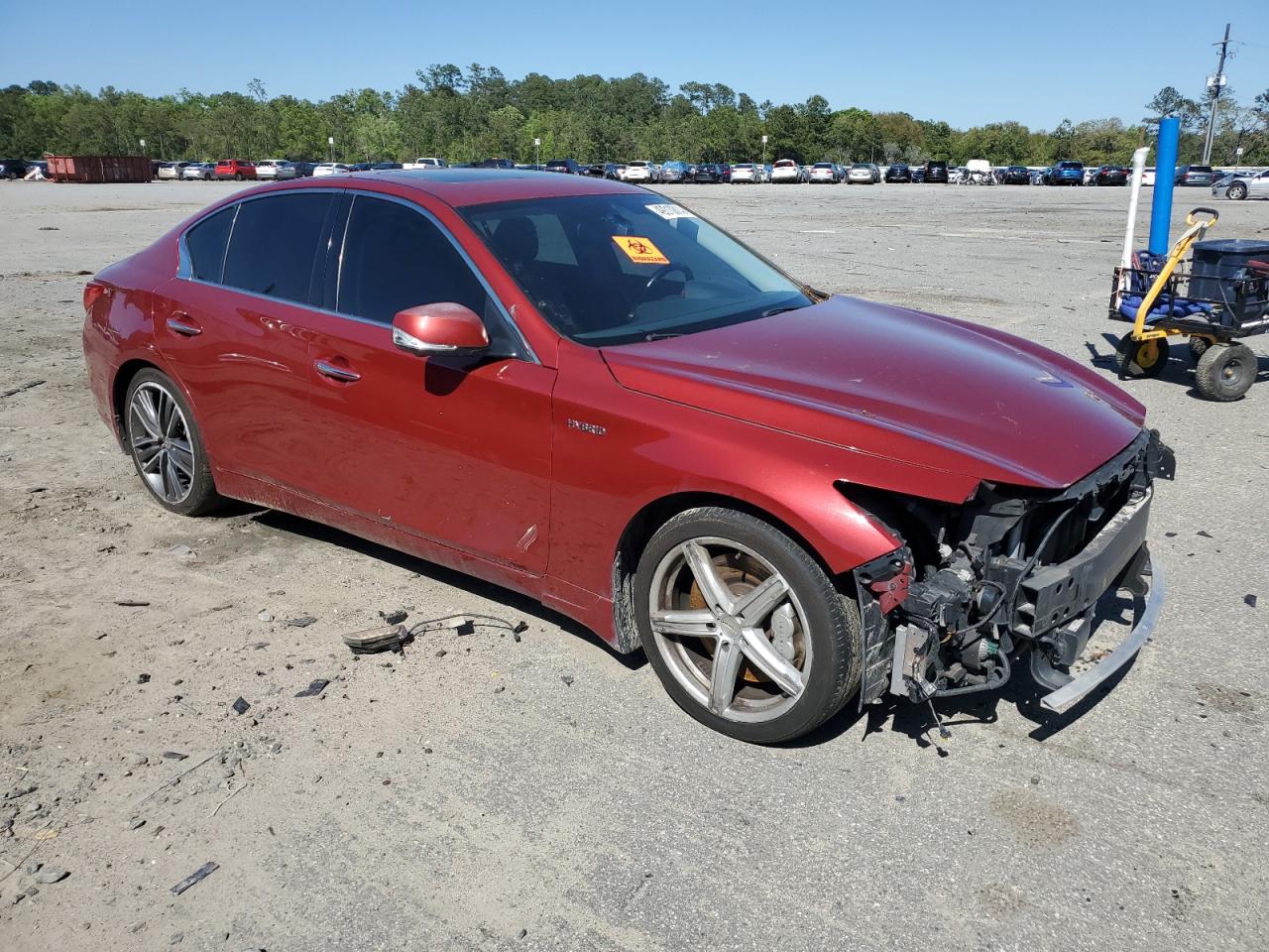 JN1AV7AP9EM690411 2014 Infiniti Q50 Hybrid Premium