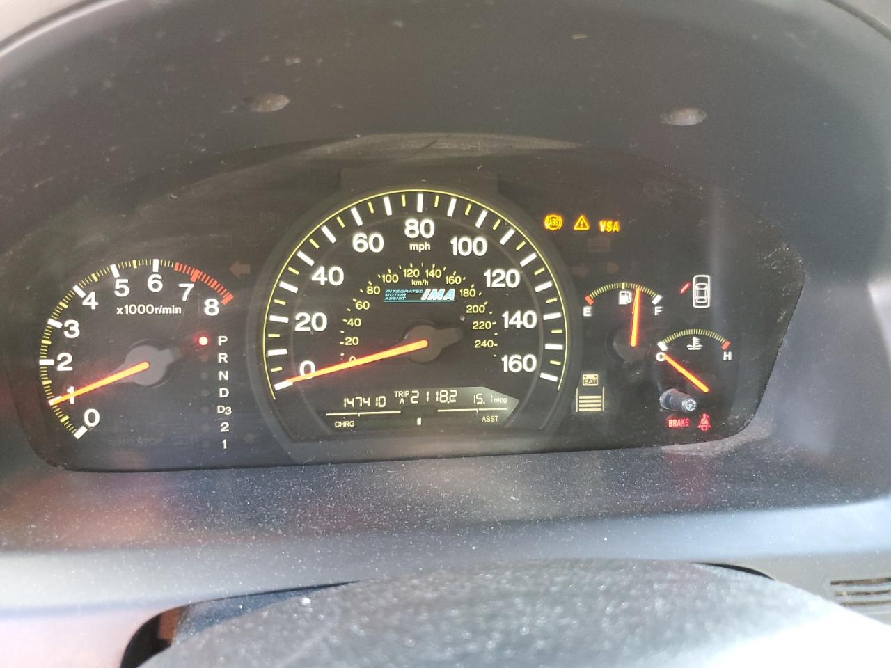 JHMCN36476C001873 2006 Honda Accord Hybrid