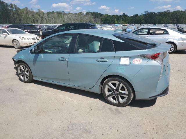  TOYOTA PRIUS 2017 Бирюзовый