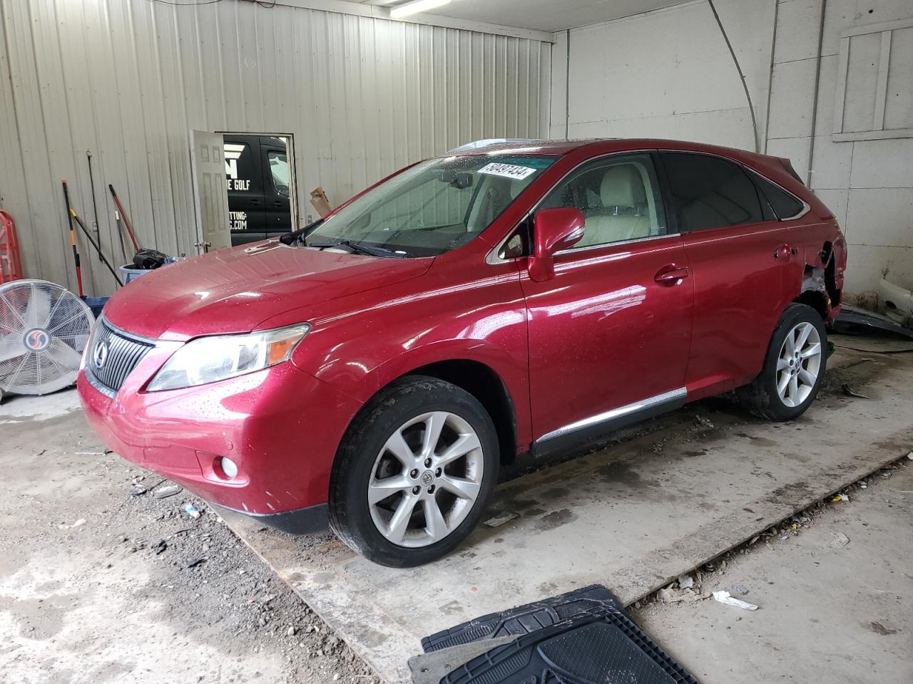 JTJZK1BA3A2001563 2010 Lexus Rx 350