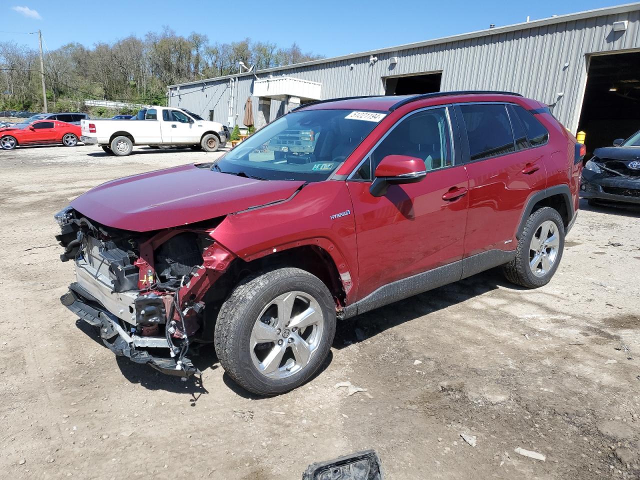 4T3B6RFV7MU038860 2021 Toyota Rav4 Xle Premium