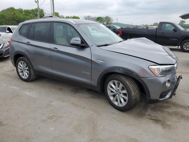 2016 BMW X3 Sdrive28I VIN: 5UXWZ7C50G0T43108 Lot: 51638534