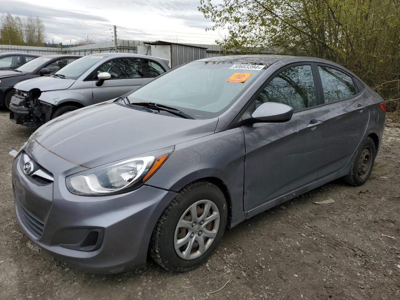 2014 Hyundai Accent Gls vin: KMHCT4AEXEU700447