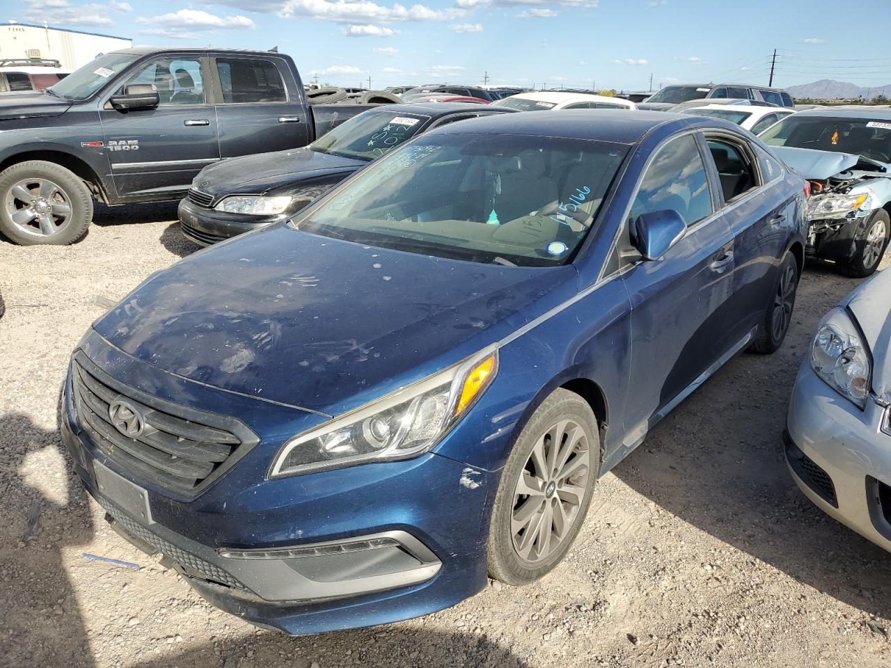 5NPE34AF0FH115166 2015 Hyundai Sonata Sport