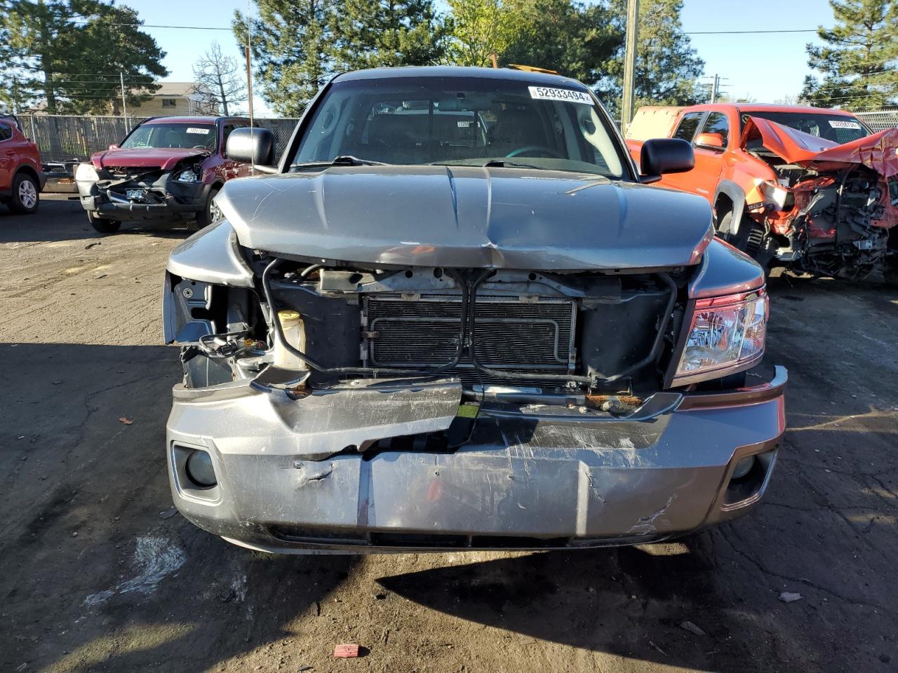 1D7HW58N58S602736 2008 Dodge Dakota Quad Laramie