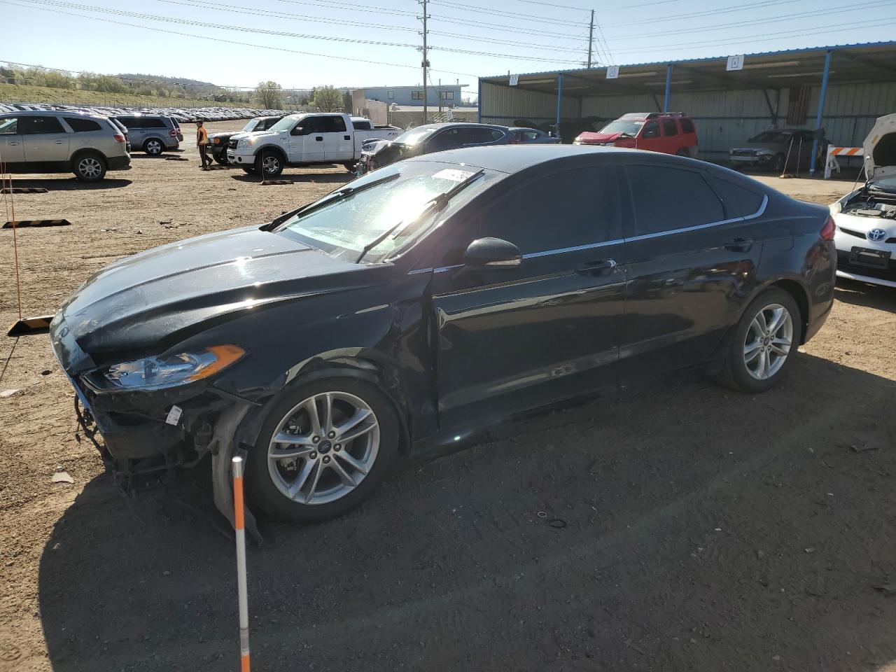 2018 Ford Fusion Se vin: 3FA6P0H76JR253709