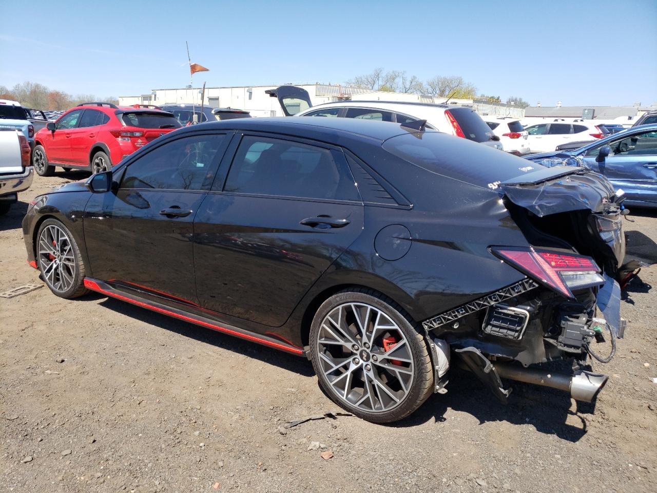 2022 Hyundai Elantra N vin: KMHLW4AK7NU008840