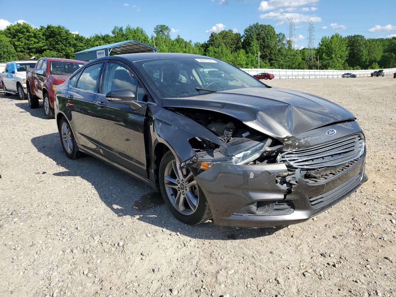 Lot #2776255334 2018 FORD FUSION SE