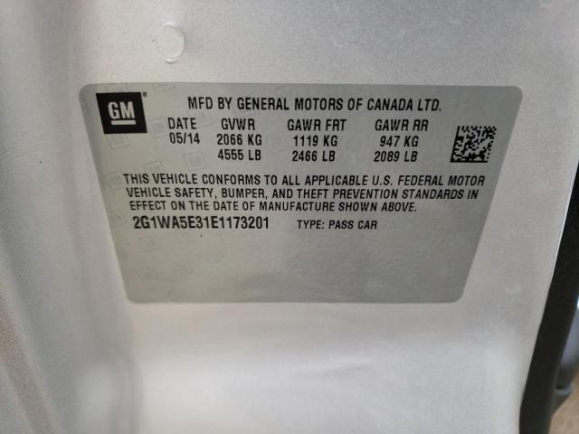 2014 Chevrolet Impala Limited Ls VIN: 2G1WA5E31E1173201 Lot: 49092294