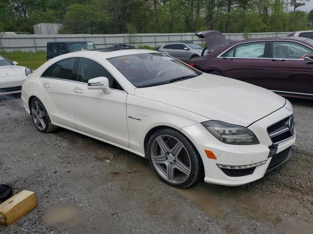 Lot #2461617316 2013 MERCEDES-BENZ CLS 63 AMG salvage car