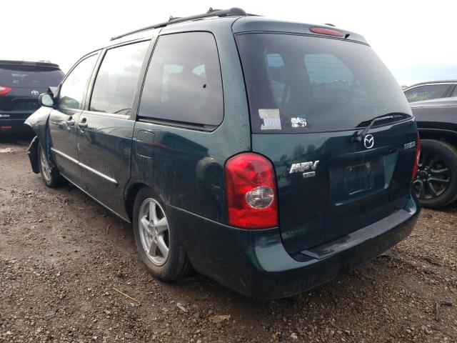 2003 Mazda Mpv Wagon VIN: JM3LW28A830375974 Lot: 52590144