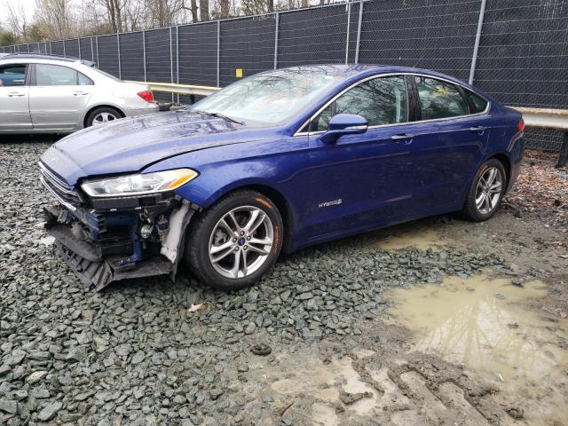 Lot #2523733767 2015 FORD FUSION TIT salvage car
