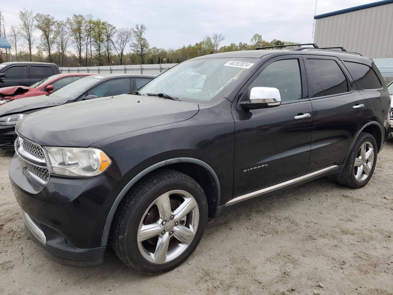 1C4SDJET6CC153619 2012 Dodge Durango Citadel