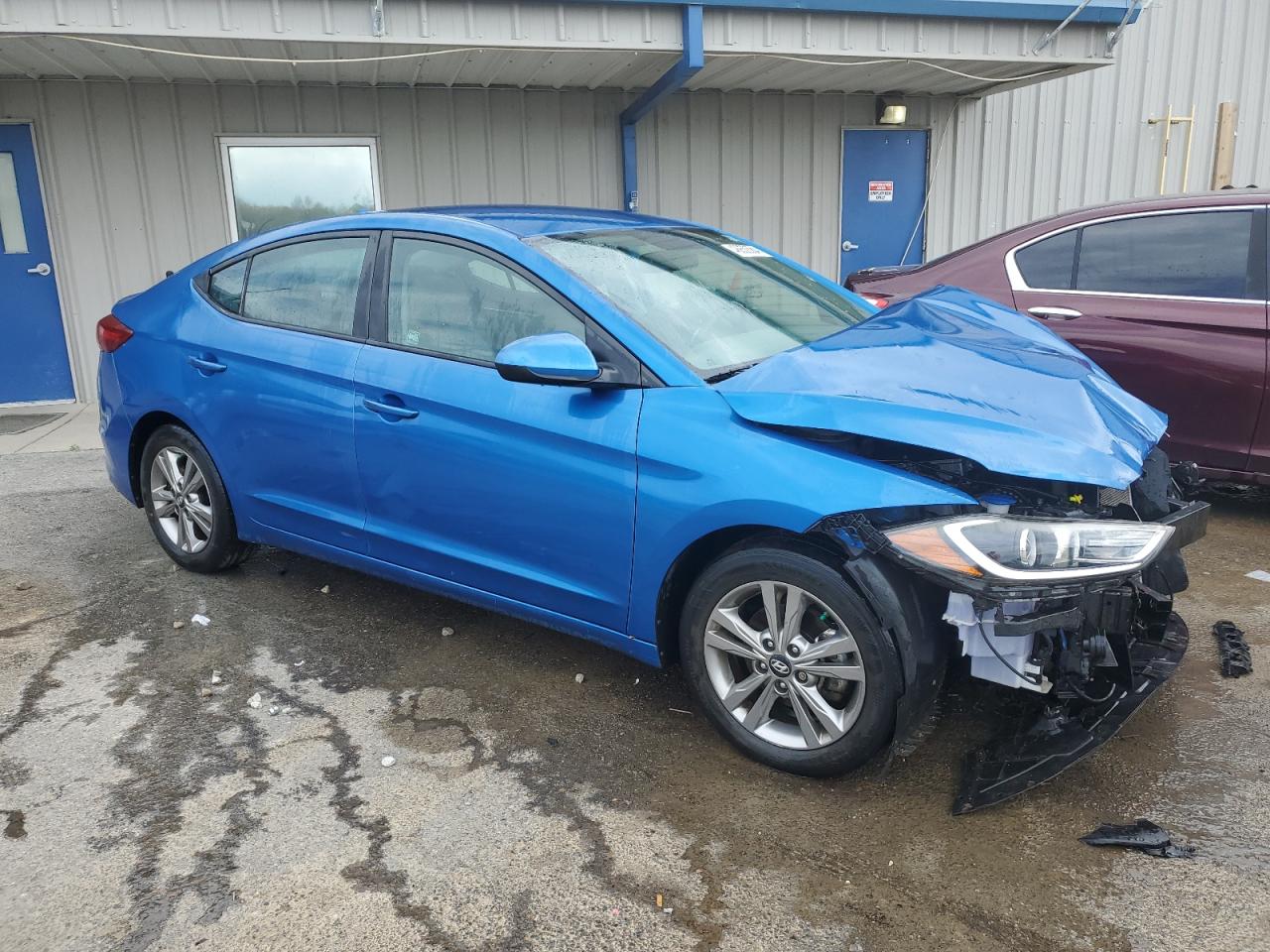 2018 Hyundai Elantra Sel vin: KMHD84LF8JU472924