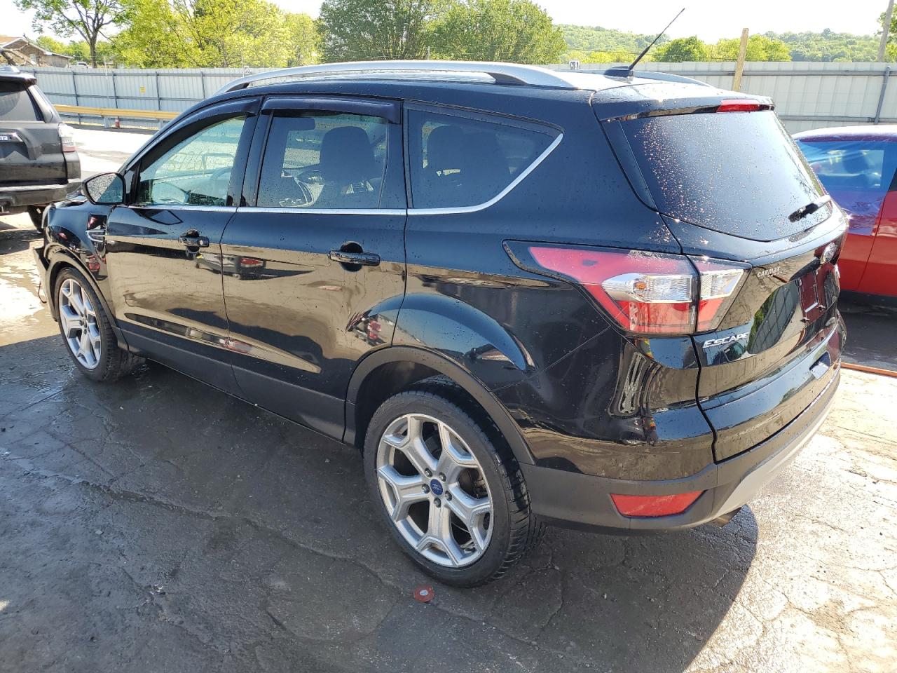 2017 Ford Escape Titanium vin: 1FMCU0JD2HUE00080