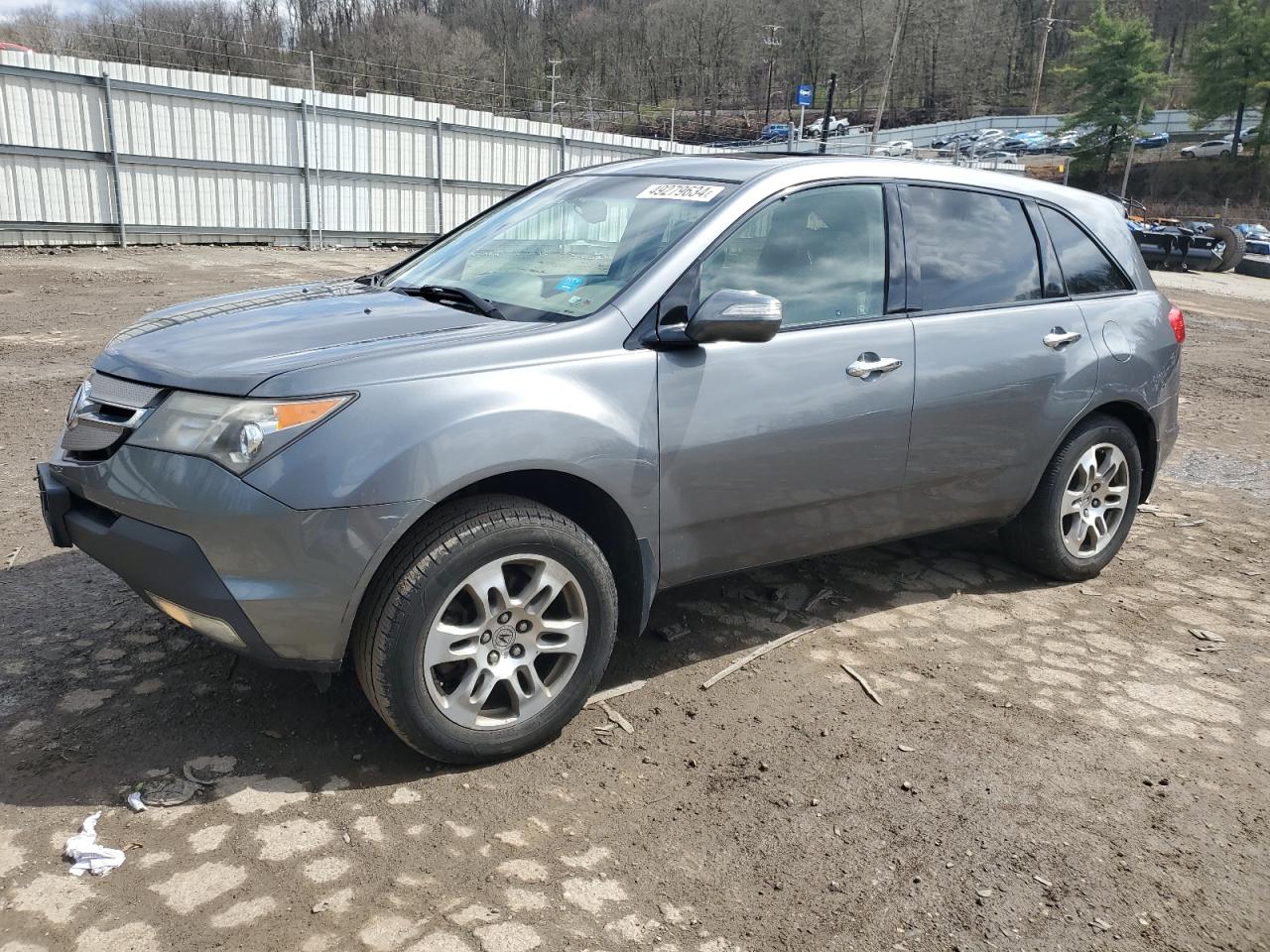 2HNYD28358H532041 2008 Acura Mdx Technology