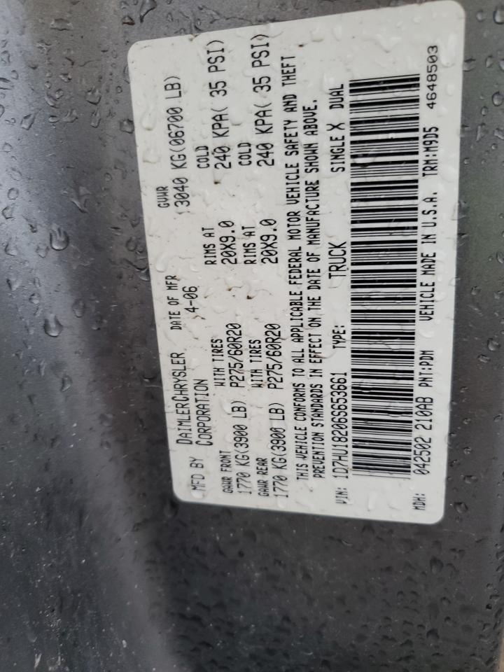 1D7HU18206S653661 2006 Dodge Ram 1500 St