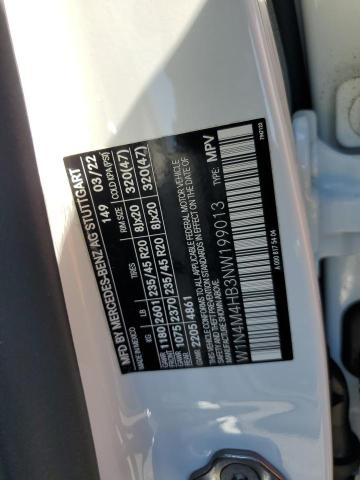 2022 MERCEDES-BENZ GLB 250 4M - W1N4M4HB3NW199013