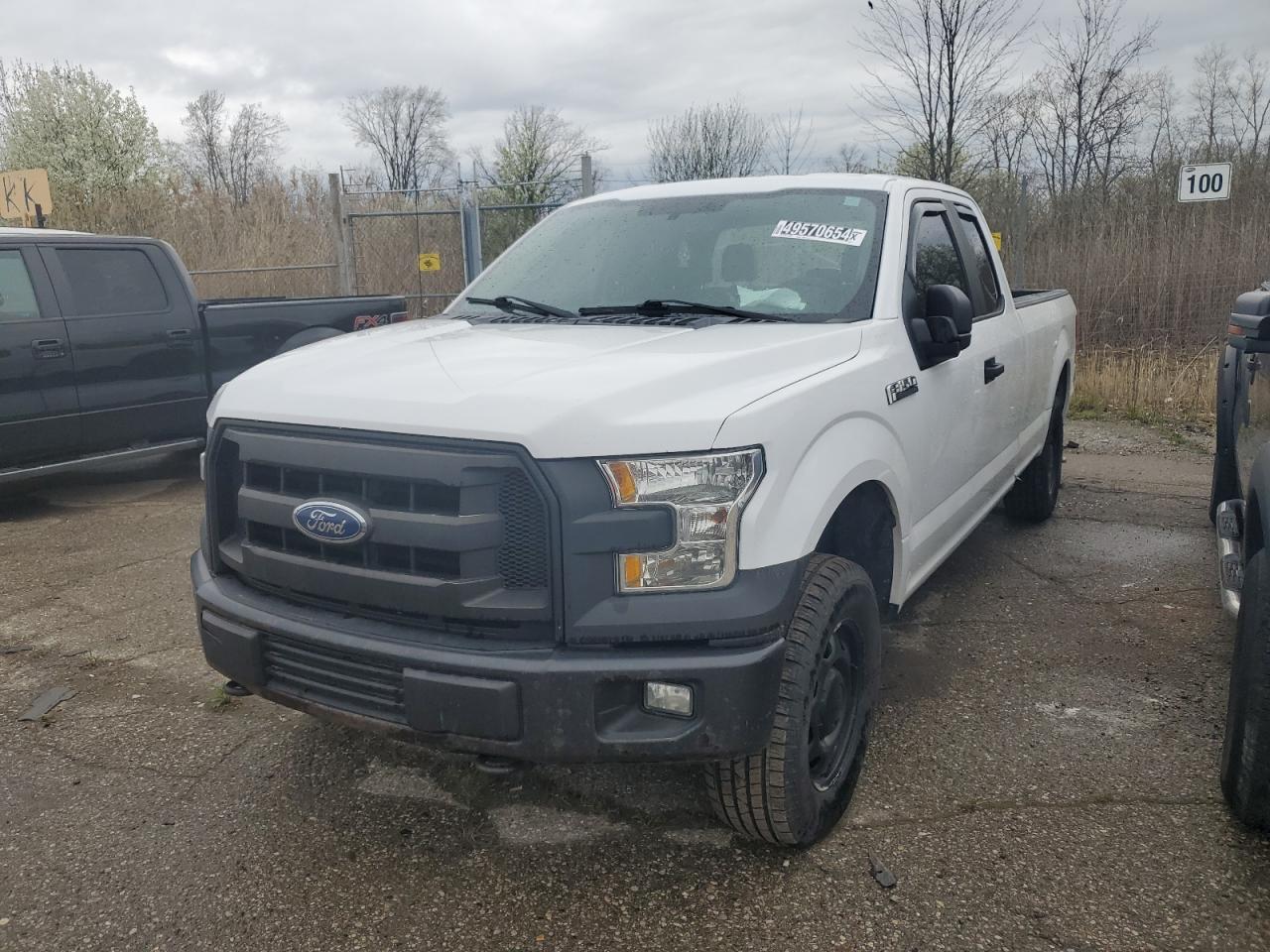 1FTEX1EF5GKD66670 2016 Ford F150 Super Cab