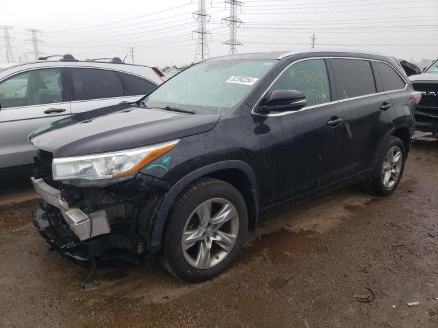 VIN 5TDDKRFH9ES012620 2014 Toyota Highlander, Limited no.1