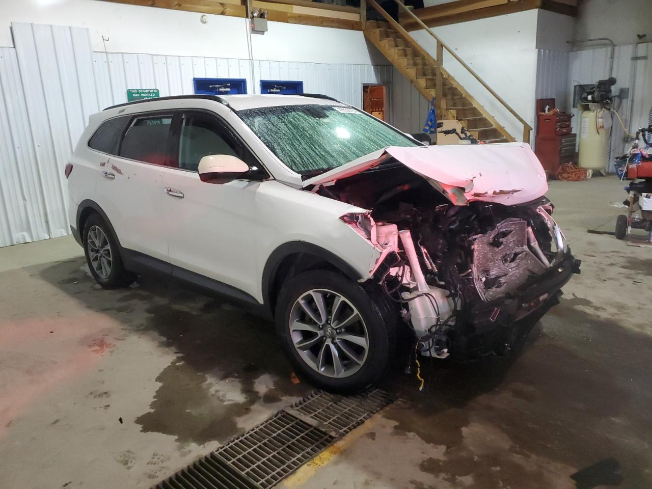 KM8SM4HF9HU220797 2017 Hyundai Santa Fe Se
