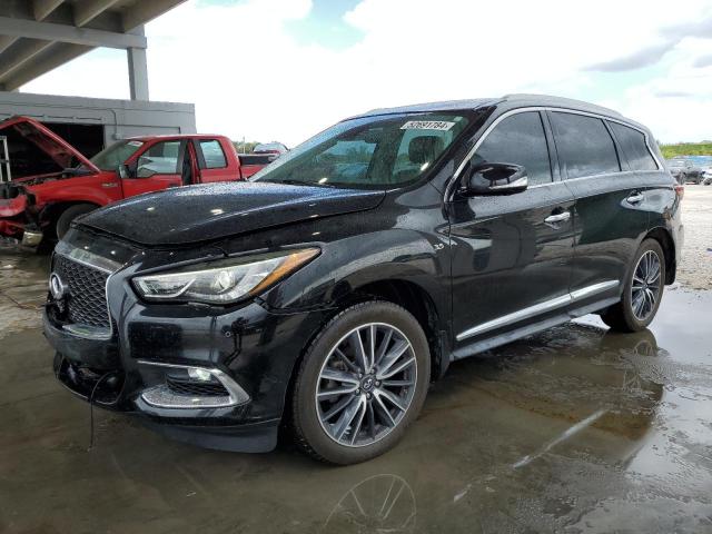 Lot #2503558848 2017 INFINITI QX60 salvage car