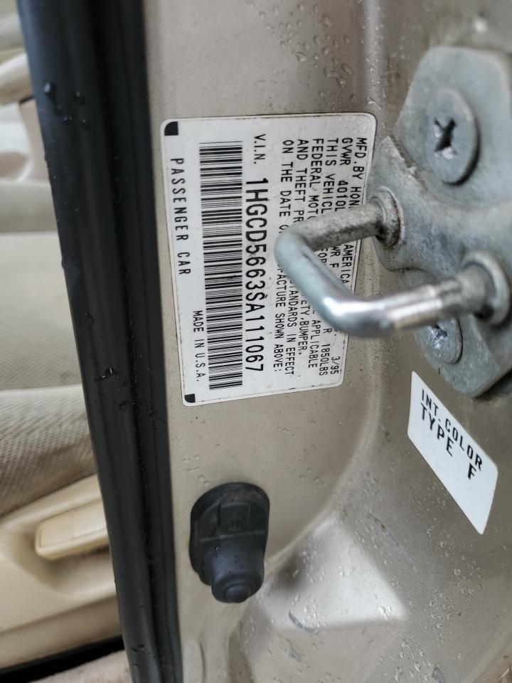 1HGCD5663SA111067 1995 Honda Accord Ex