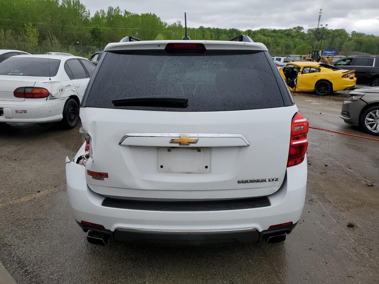 2016 Chevrolet Equinox Ltz vin: 2GNFLGE30G6345048