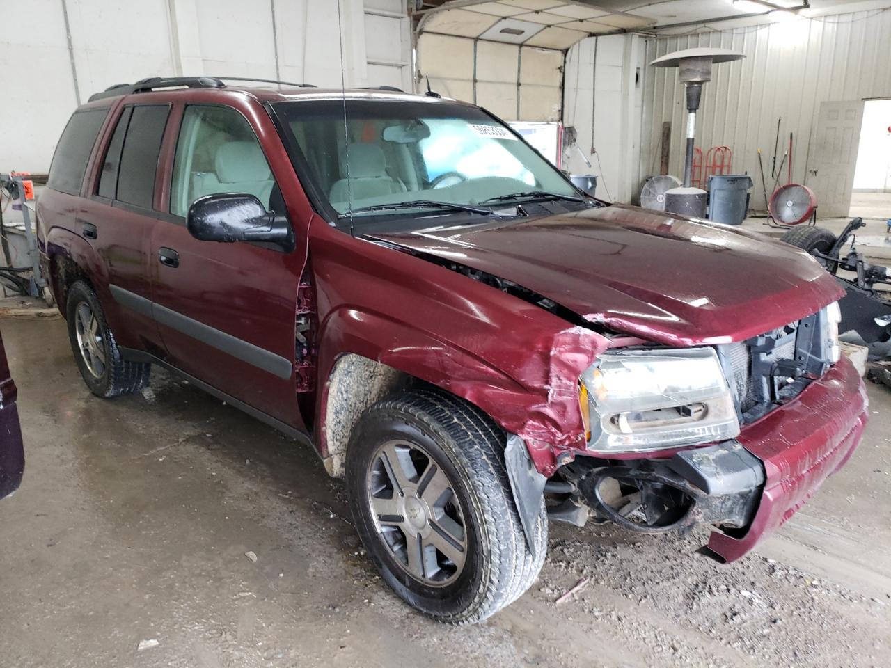 1GNDS13S352124166 2005 Chevrolet Trailblazer Ls