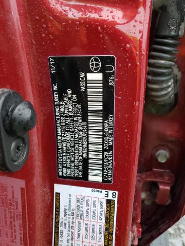 2018 TOYOTA C-HR XLE NMTKHMBX9JR048418