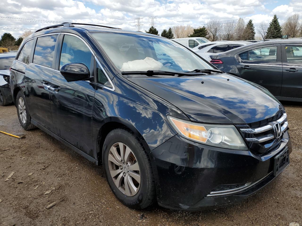 5FNRL5H66EB129096 2014 Honda Odyssey Exl