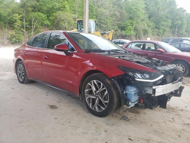 Lot #2521326290 2021 HYUNDAI SONATA SEL salvage car